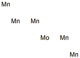 Pentamanganese molybdenum Struktur