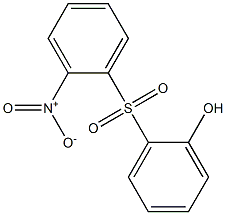 2-[(2-Nitrophenyl)sulfonyl]phenol Struktur