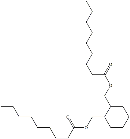 1,2-Cyclohexanedimethanol dinonanoate Struktur