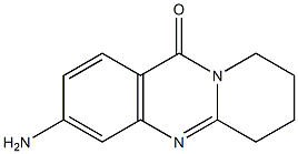 3-Amino-6,7,8,9-tetrahydro-11H-pyrido[2,1-b]quinazolin-11-one Struktur