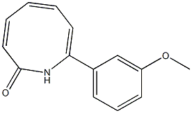 8-(3-Methoxyphenyl)azocin-2(1H)-one Struktur