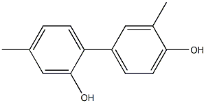 3',4-Dimethyl-1,1'-biphenyl-2,4'-diol Struktur