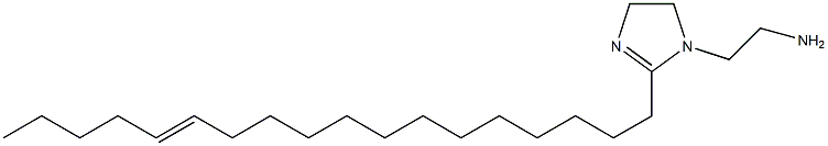 1-(2-Aminoethyl)-2-(13-octadecenyl)-2-imidazoline Struktur