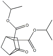 3-Oxobicyclo[2.2.1]heptane-2,2-dicarboxylic acid diisopropyl ester Struktur