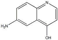 6-Amino-4-hydroxyquinoline Struktur