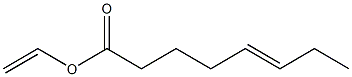 5-Octenoic acid ethenyl ester Struktur