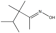 1,2,2,3,3-Pentamethyl-1-propanone oxime Struktur