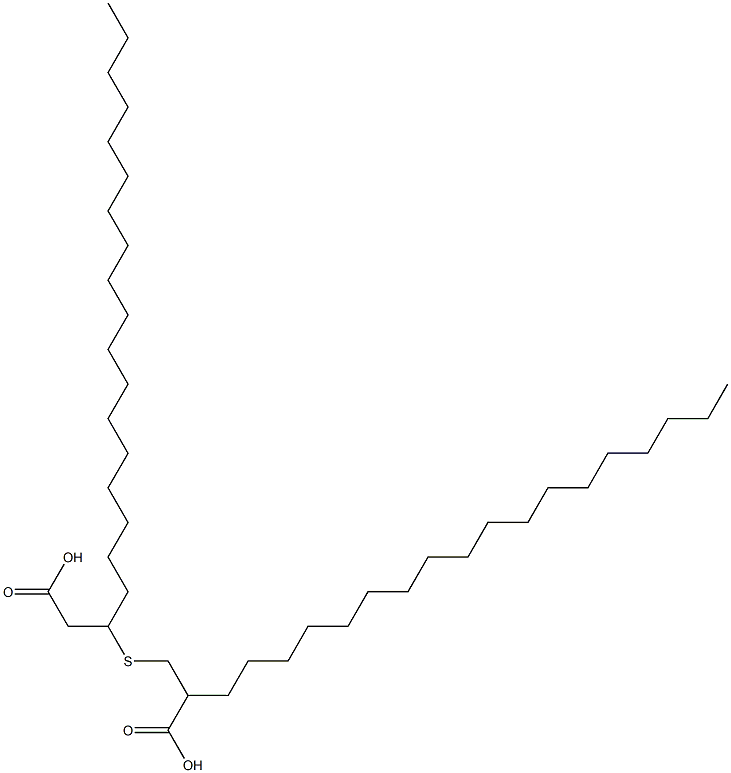 2,3'-Dioctadecyl[3,3'-thiodipropionic acid] Struktur