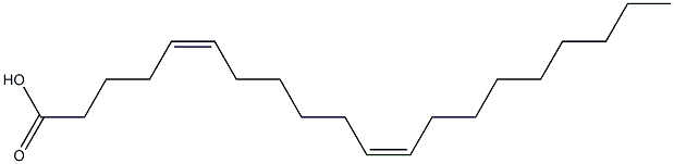 (5Z,11Z)-5,11-Icosadienoic acid Struktur