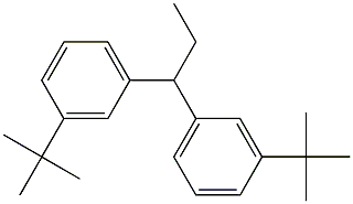 1,1-Bis(3-tert-butylphenyl)propane Struktur