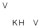 Divanadium potassium Struktur