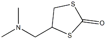 4-[(Dimethylamino)methyl]-1,3-dithiolan-2-one Struktur