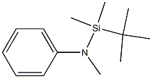 N-Methyl-N-(tert-butyldimethylsilyl)aniline Struktur