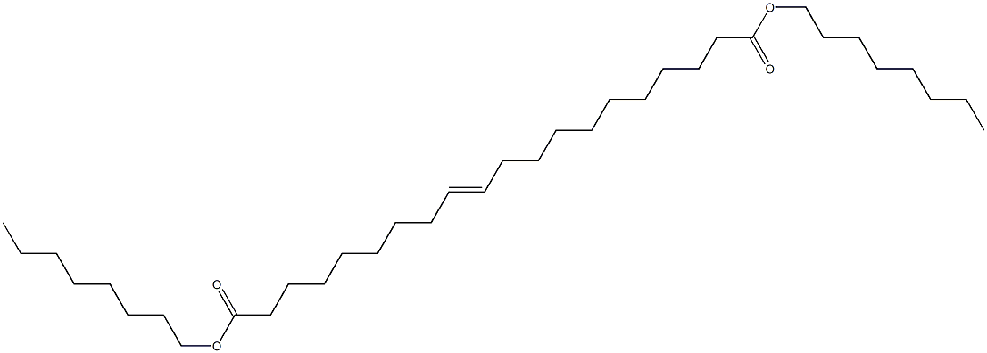 9-Icosenedioic acid dioctyl ester Struktur