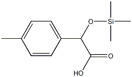 (p-Tolyl)(trimethylsilyloxy)acetic acid Struktur