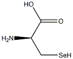 (2S)-2-Amino-3-hydroselenopropanoic acid Struktur