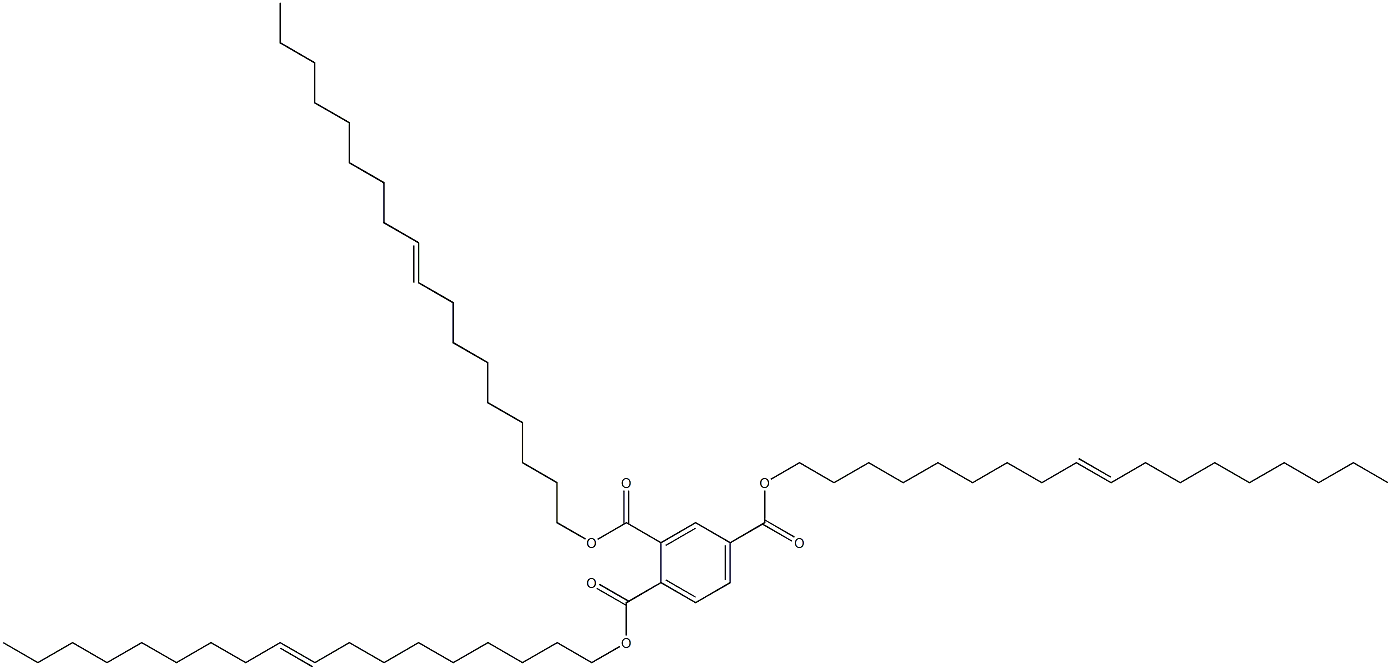 1,2,4-Benzenetricarboxylic acid tri(9-octadecenyl) ester Struktur