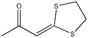 1-(1,3-Dithiolane-2-ylidene)-2-propanone Struktur