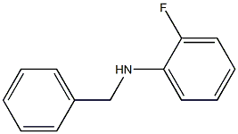 N-(2-Fluorophenyl)benzenemethanamine Struktur