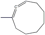 1-Methyl-1,2-cyclononadiene Struktur