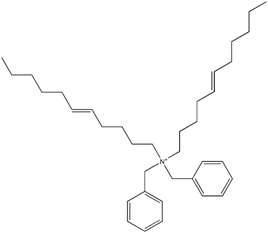 Di(5-undecenyl)dibenzylaminium Struktur