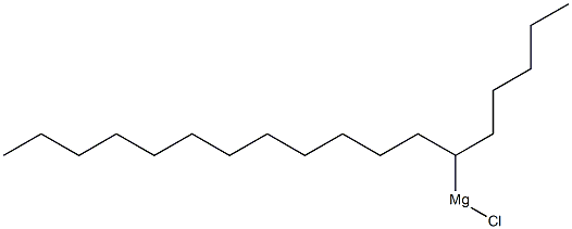 (1-Pentyltridecyl)magnesium chloride Struktur