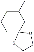 9-Methyl-1-oxa-4-thiaspiro[4.5]decane Struktur