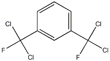 1,3-Bis(fluorodichloromethyl)benzene Struktur