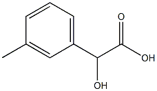 3-Methyl-L-mandelic acid Struktur