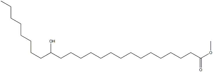 16-Hydroxytetracosanoic acid methyl ester Struktur