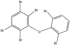 2,2',3,5,6,6'-Hexabromo[1,1'-oxybisbenzene] Struktur