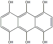 Anthracene-1,4,5,8,9,10-hexol Struktur