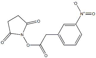 3-Nitrobenzeneacetic acid succinimidyl ester Struktur