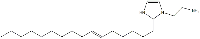 1-(2-Aminoethyl)-2-(6-hexadecenyl)-4-imidazoline Struktur