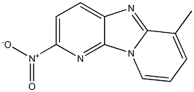 6-Methyl-2-nitrodipyrido[1,2-a:3',2'-d]imidazole Struktur