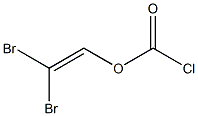 Chloroformic acid 2,2-dibromoethenyl ester Struktur