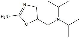 5-(Diisopropylaminomethyl)-2-oxazoline-2-amine Struktur