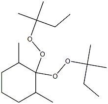 2,6-Dimethyl-1,1-bis(tert-pentylperoxy)cyclohexane Struktur