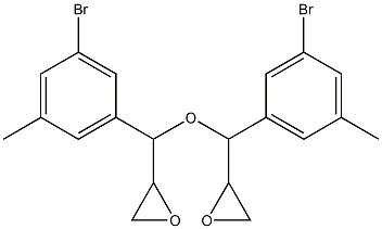 3-Bromo-5-methylphenylglycidyl ether Struktur