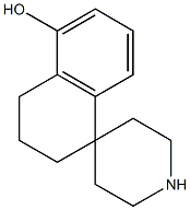 Spiro[piperidine-4,1'-tetralin]-5'-ol Struktur