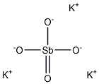 Antimonic acid tripotassium salt Struktur