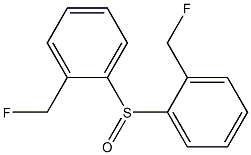 (Fluoromethyl)phenyl sulfoxide Struktur