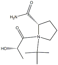 1-[(S)-Lactoyl]-N-tert-butyl-L-prolinamide Struktur