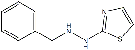 2-[2-(Phenylmethyl)hydrazino]thiazole Struktur