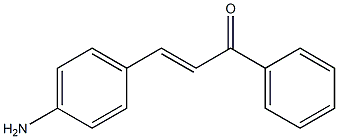 4-Amino-trans-chalcone Struktur