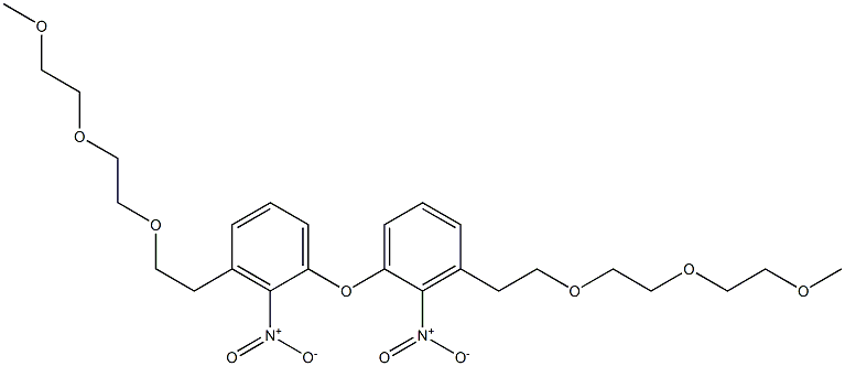 [2-[2-(2-Methoxyethoxy)ethoxy]ethyl](2-nitrophenyl) ether Struktur