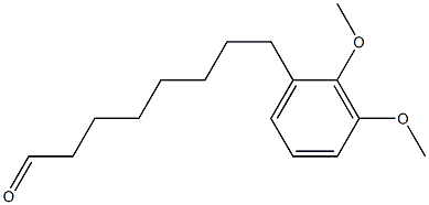 8-(2,3-Dimethoxyphenyl)octanal Struktur