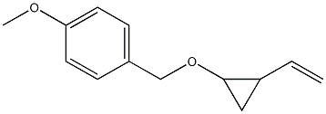 1-(4-Methoxybenzyloxy)-2-ethenylcyclopropane Struktur