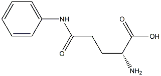 (R)-2-Amino-4-[(phenylamino)carbonyl]butanoic acid Struktur