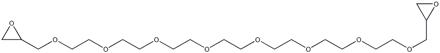 1,20-Bis(glycidyloxy)-3,6,9,12,15,18-hexaoxaicosane Struktur